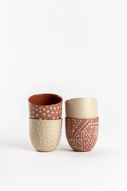 Luna Cup in Sand and Beige