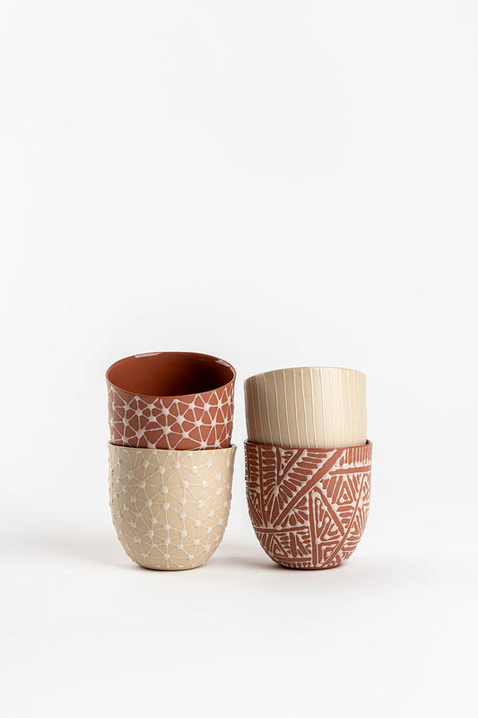 Luna Cup in Sand and Beige