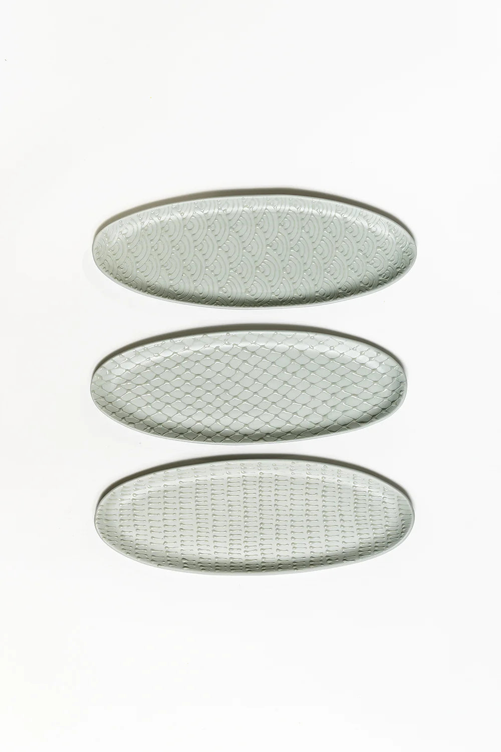 Oval Plate | Pebble Stone