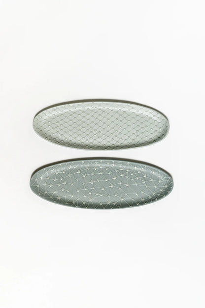 Oval Plate | Pebble Stone