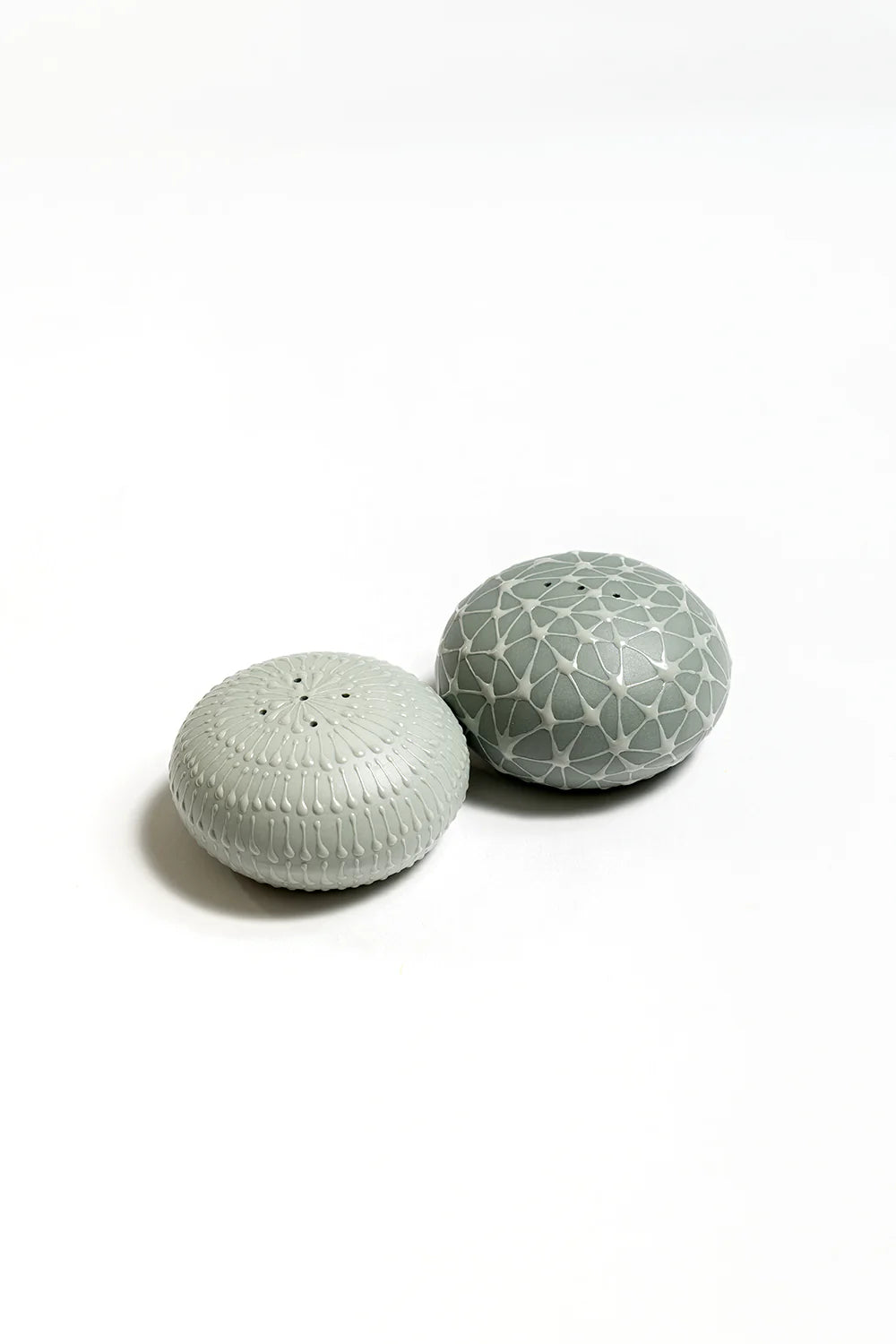 Salt and Pepper Shakers |Pebble Gray and Shadow Stone Gray