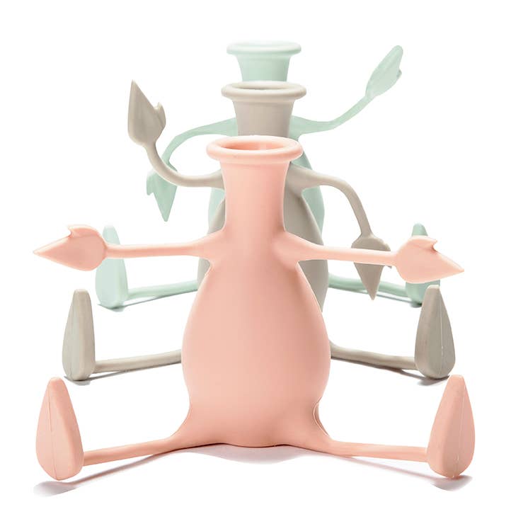 Florino - Flexible Flower Vase: Stone