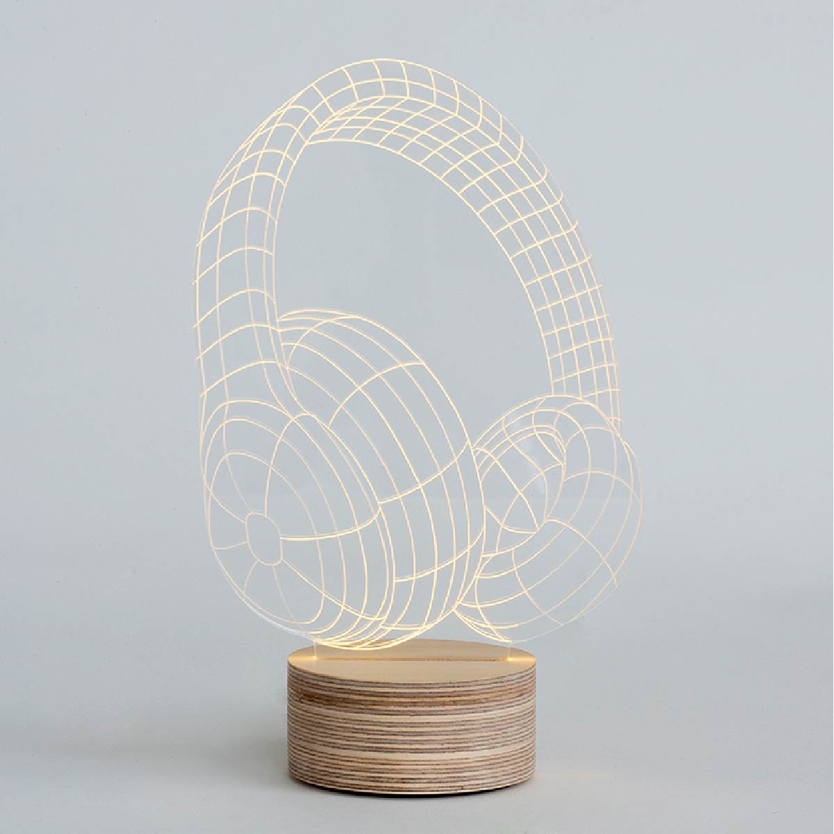 HEADPHONES Led Lamp