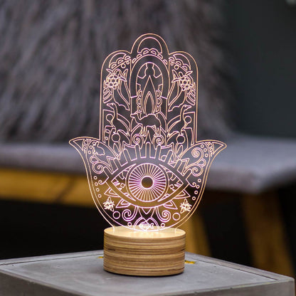 Hamsa Lamp