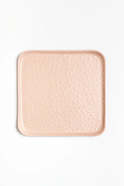 Matza Tray | Blush with Cream Stars