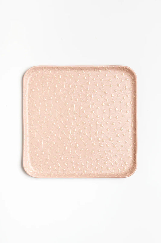 Matza Tray | Blush with Cream Stars