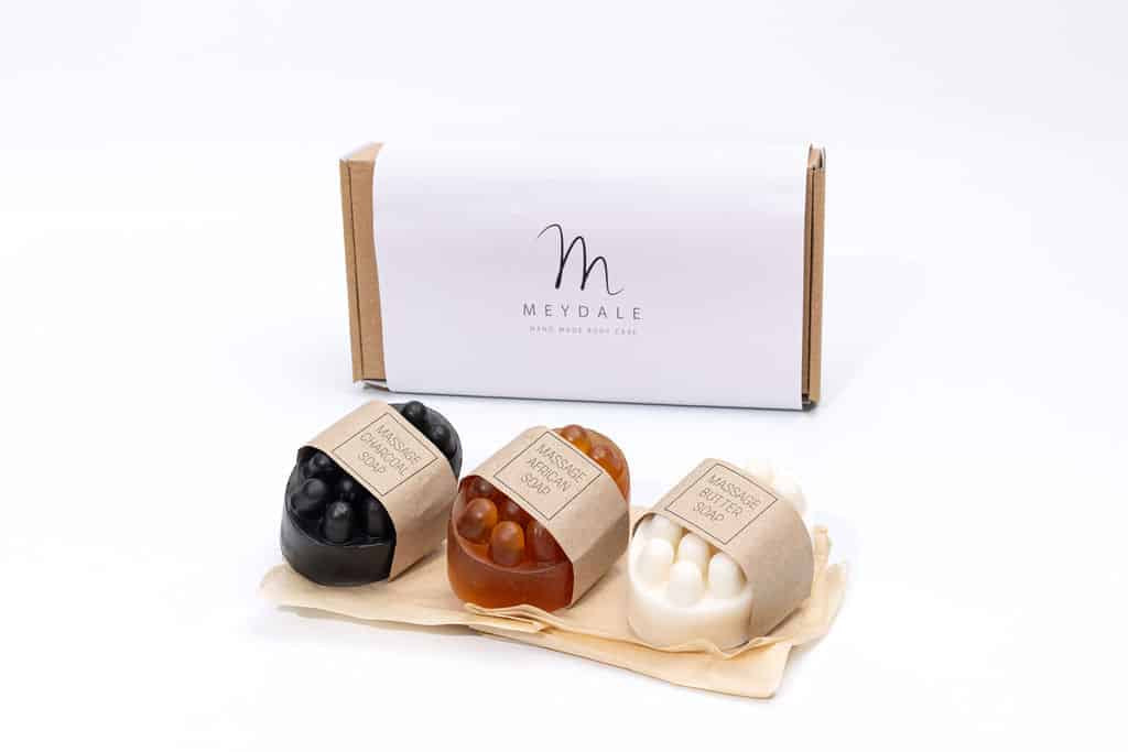 Triple Massage Soap Gift Set