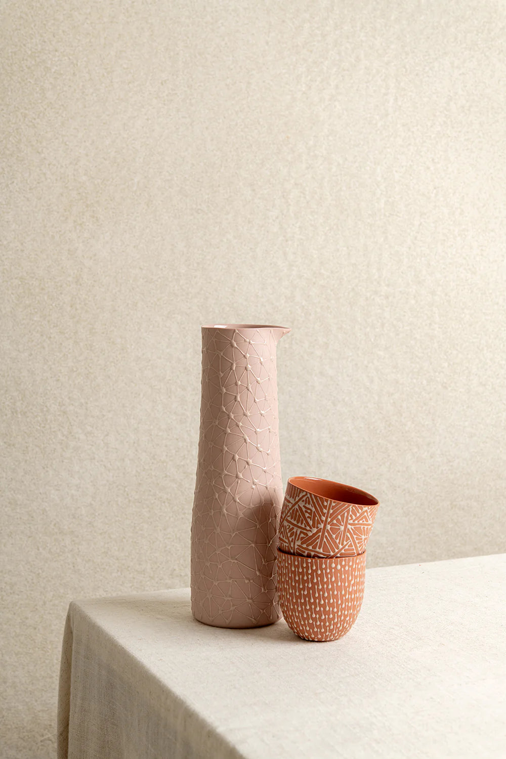 Luna Cup in Sand and Beige