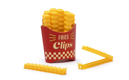 Fries Clips - 12 Bag Clips in a Magnetic Box