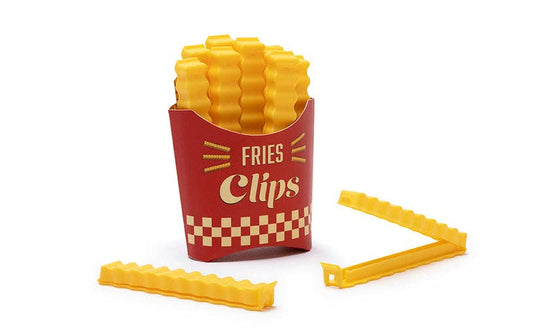 Fries Clips - 12 Bag Clips in a Magnetic Box