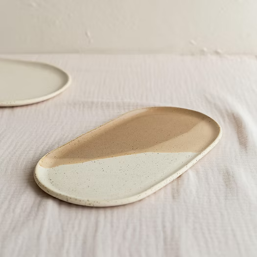 Small Oval Ceramic Tray – Desert