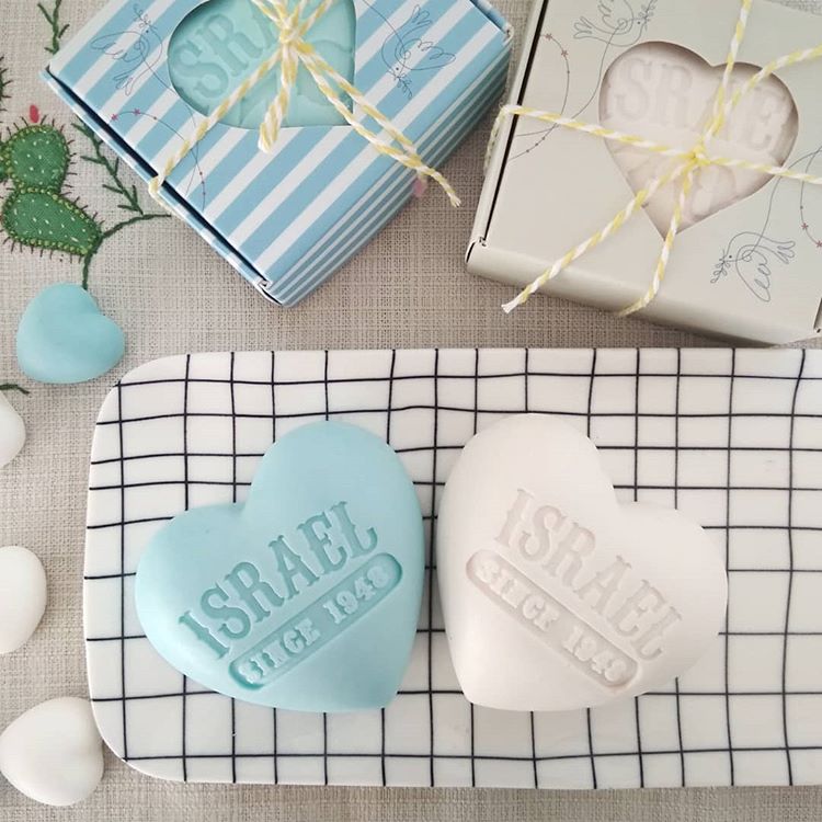 Heart-Shaped Scented Soap – Israel Since 1948
