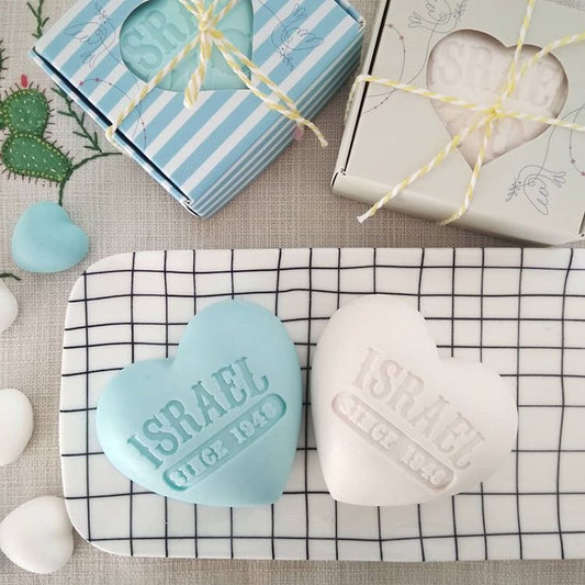 Heart-Shaped Scented Soap – Israel Since 1948