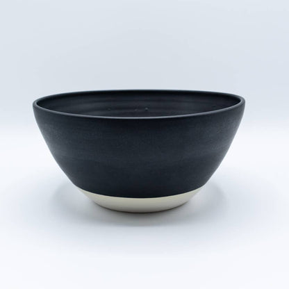 Serving Bowl: White Lines