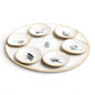 Round Passover Plate – Trees