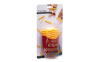 Fries Clips - 12 Bag Clips in a Magnetic Box