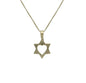 Star of David with a Heart Necklace