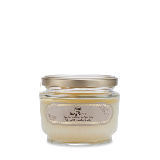 Body Scrub Patchouli Lavender Vanilla 11.3oz (320g)
