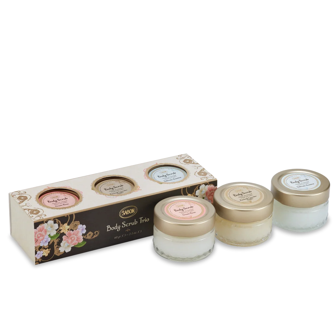 Mini Body Scrub Trio