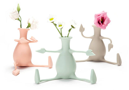 Florino - Flexible Flower Vase: Stone