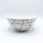 Serving Bowl: White Angles