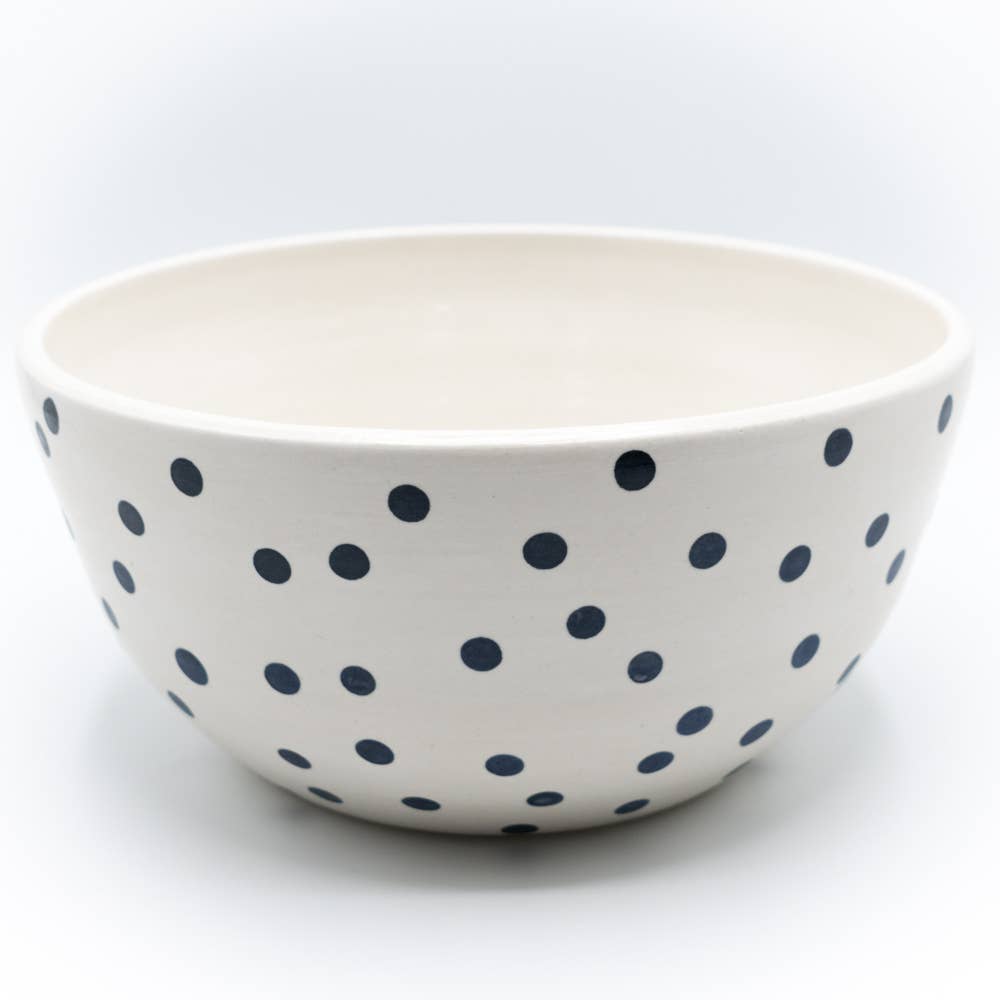 Serving Bowl: White Angles
