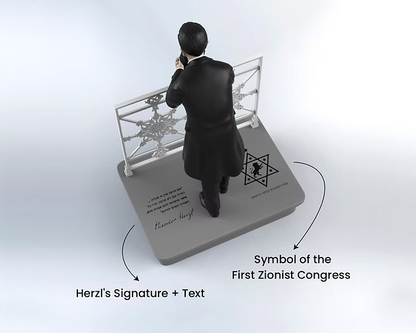 Theodor Herzl Figurine - The Balcony Version