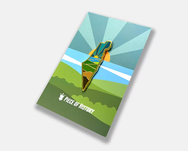 Israel Enamel Pin