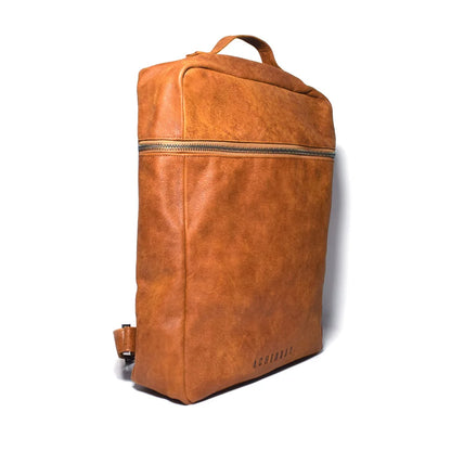 ALICE – Handmade Leather Backpack – Camel
