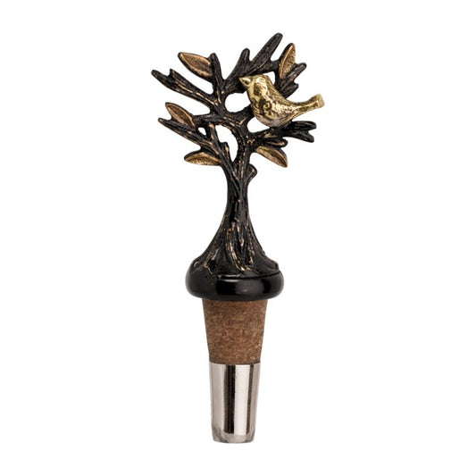 Wine Bottle Stopper – Copper with Tree of Life Design