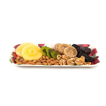 Medium Bamboo Serving Tray – Pomegranate