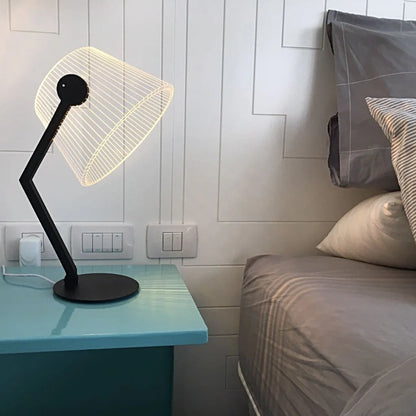 Black Ziggi Led Lamp