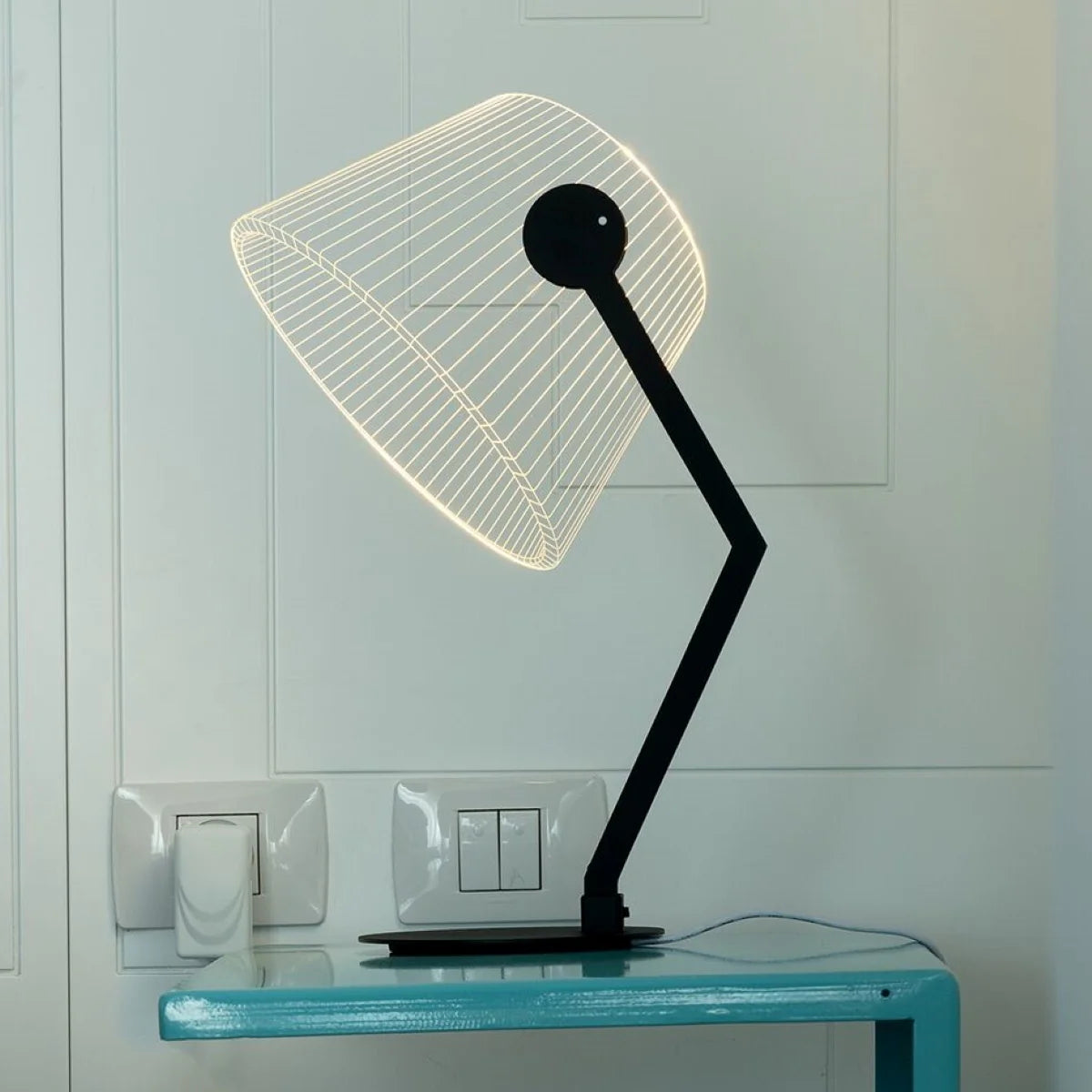 Black Ziggi Led Lamp