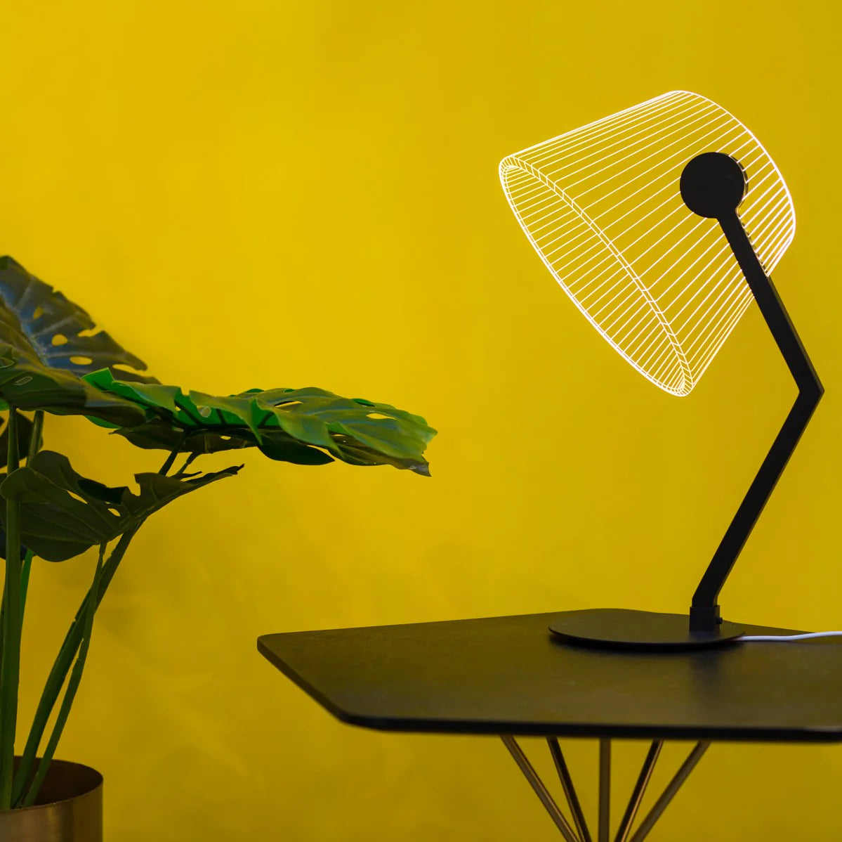 Black Ziggi Led Lamp