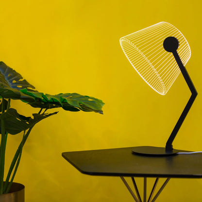 Black Ziggi Led Lamp