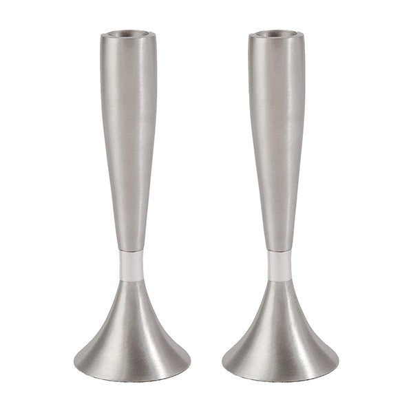 Medium Aluminum Candlesticks