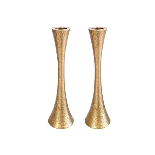 Handcrafted Round Candlesticks – Copper 8.3"