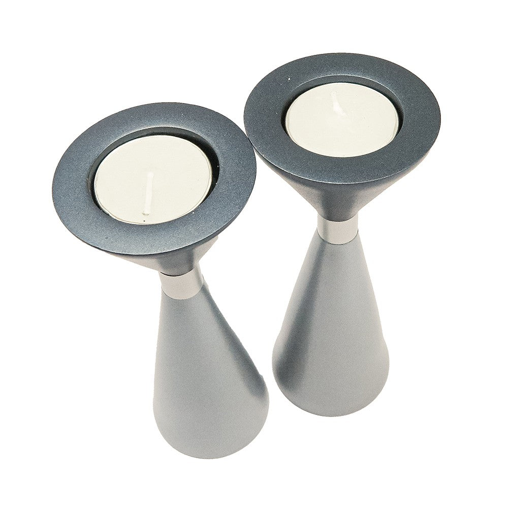 Double-Sided Candlesticks – Gray
