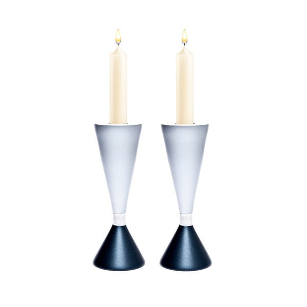 Double-Sided Candlesticks – Gray
