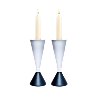 Double-Sided Candlesticks – Gray