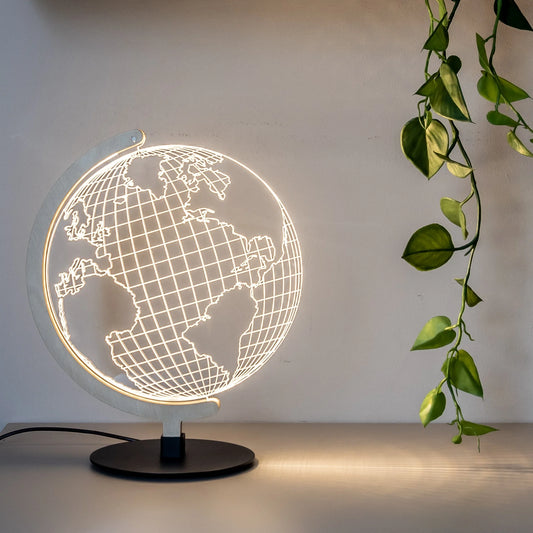 GLOBE Lamp - Black base