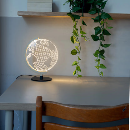 GLOBE Lamp - Black base
