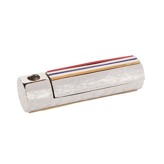 Foldable Travel Hanukkah Menorah – Colorful Metal