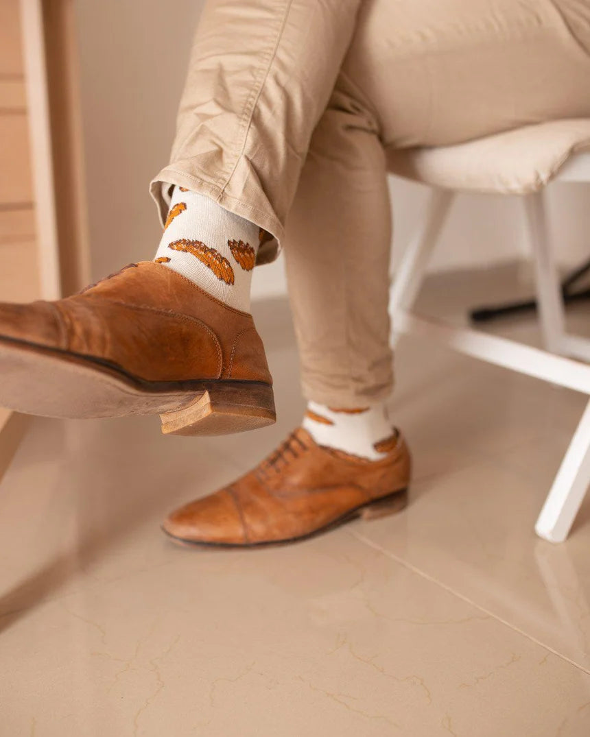 Shabbat Challah Socks – Size 8-12.5