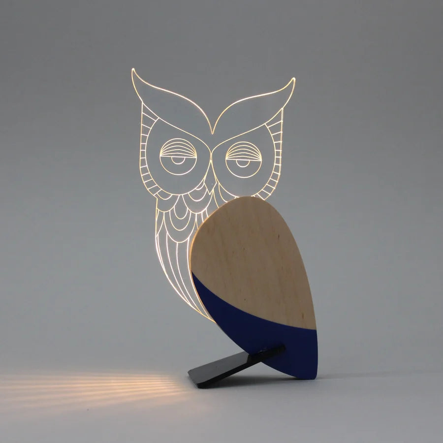 Owl Led Lamp