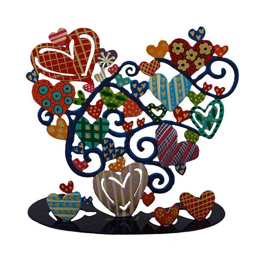 Large Metal Stand – Hearts Design