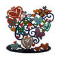 Large Metal Stand – Hearts Design