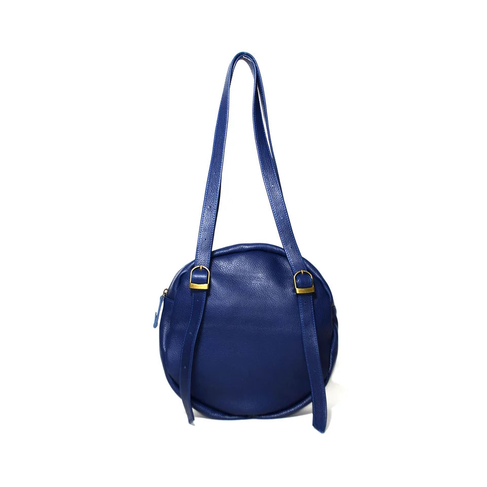 SWIFT – Handmade Leather Crossbody & Backpack – Blue