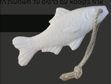 White Big Fish Soap – Rosh Hashanah