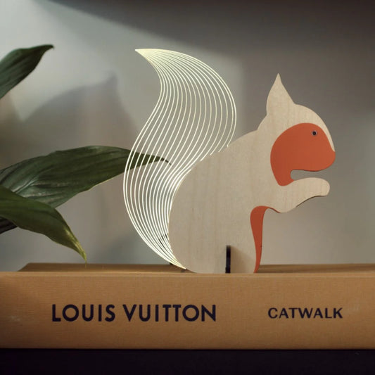 Squirrel Led Lamp